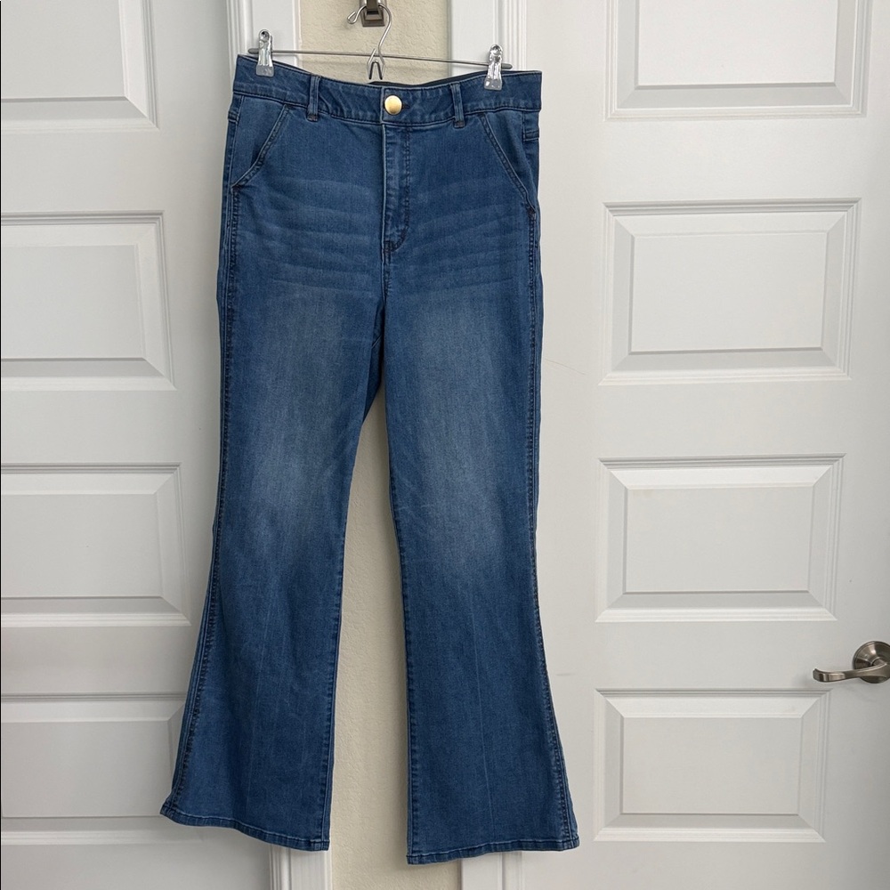 Democracy Women's Denim Flare Jeans in Blue
